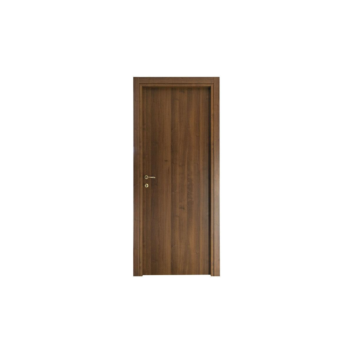 Porta battente 70x210 noce cognac