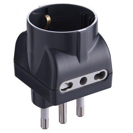 Triple adapter 16a-2pr.bip1 to connect up to three devices