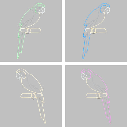 Neon Bifacciale LED 50x120cm Mix4 – Variante Blue