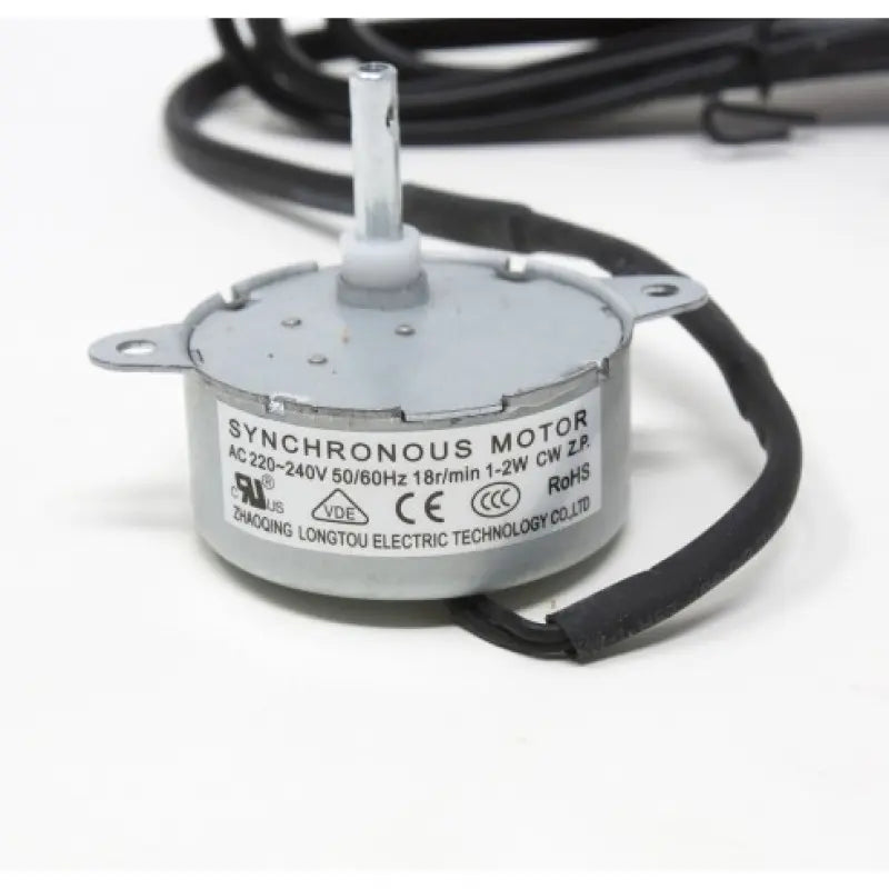 Motoriduttore per movimento 1,2 W 18 RPM Ø40 mm con albero Ø4 mm