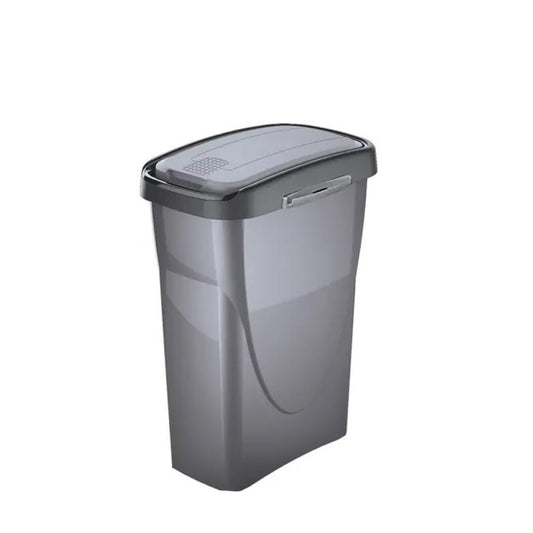 Ecoswing orange waste bin L25 cm 21.5 x 36 x 51