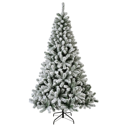 Albero di Natale Monarch Pine verde innevato Ø166 × H300 cm