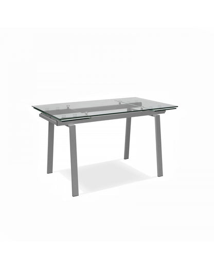 Tavolo Allungabile Tommy 140-200x80 cm, Gambe Grigio