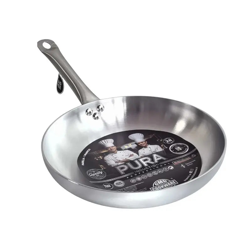 Padella in acciaio inox Ø28 cm