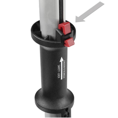 2 m extendable pruner with by-pass blade