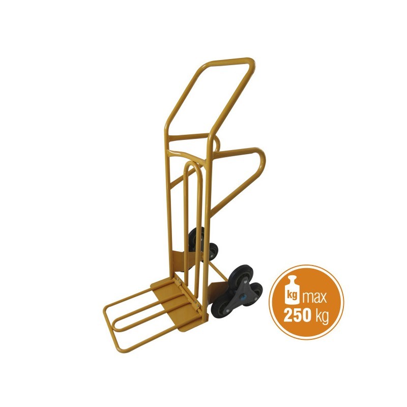 Carrello saliscale 250 kg cm 43x50x126h