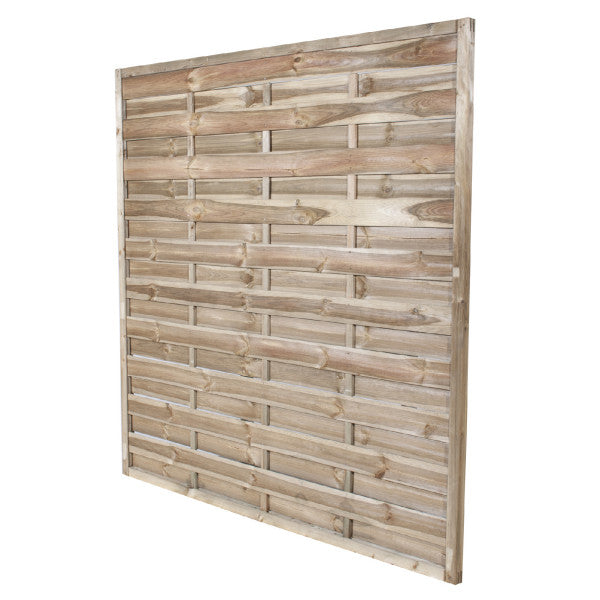 Windschutzplatte aus imprägniertem Holz, 180 x 180 cm