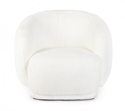 Poltrona Tecla bianco 93x87x73 cm