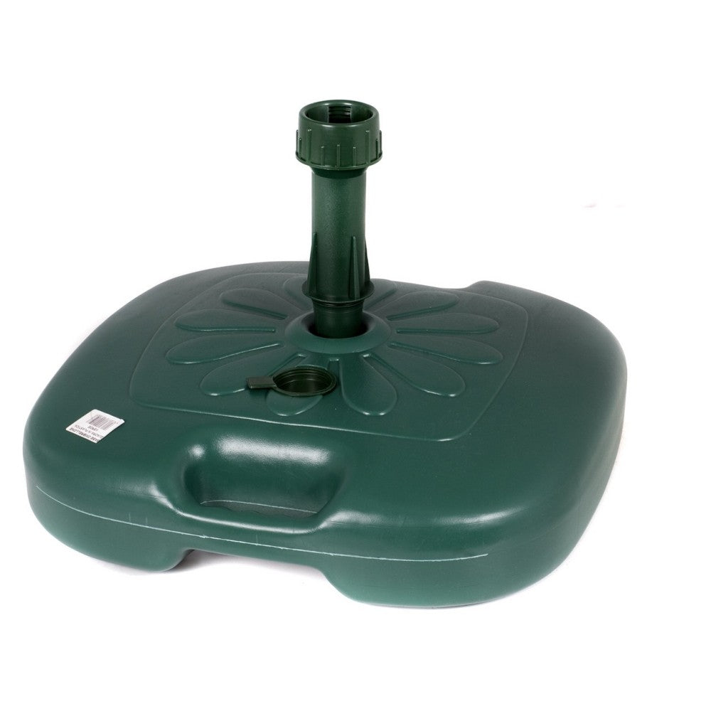 Base de sombrilla cuadrada de PVC 45x45 cm, tubo Ø 35 mm