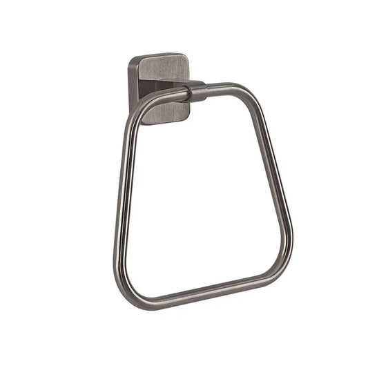 Portasalviette ad anello Tonga gun metal 17 x 4,6 x 16 cm