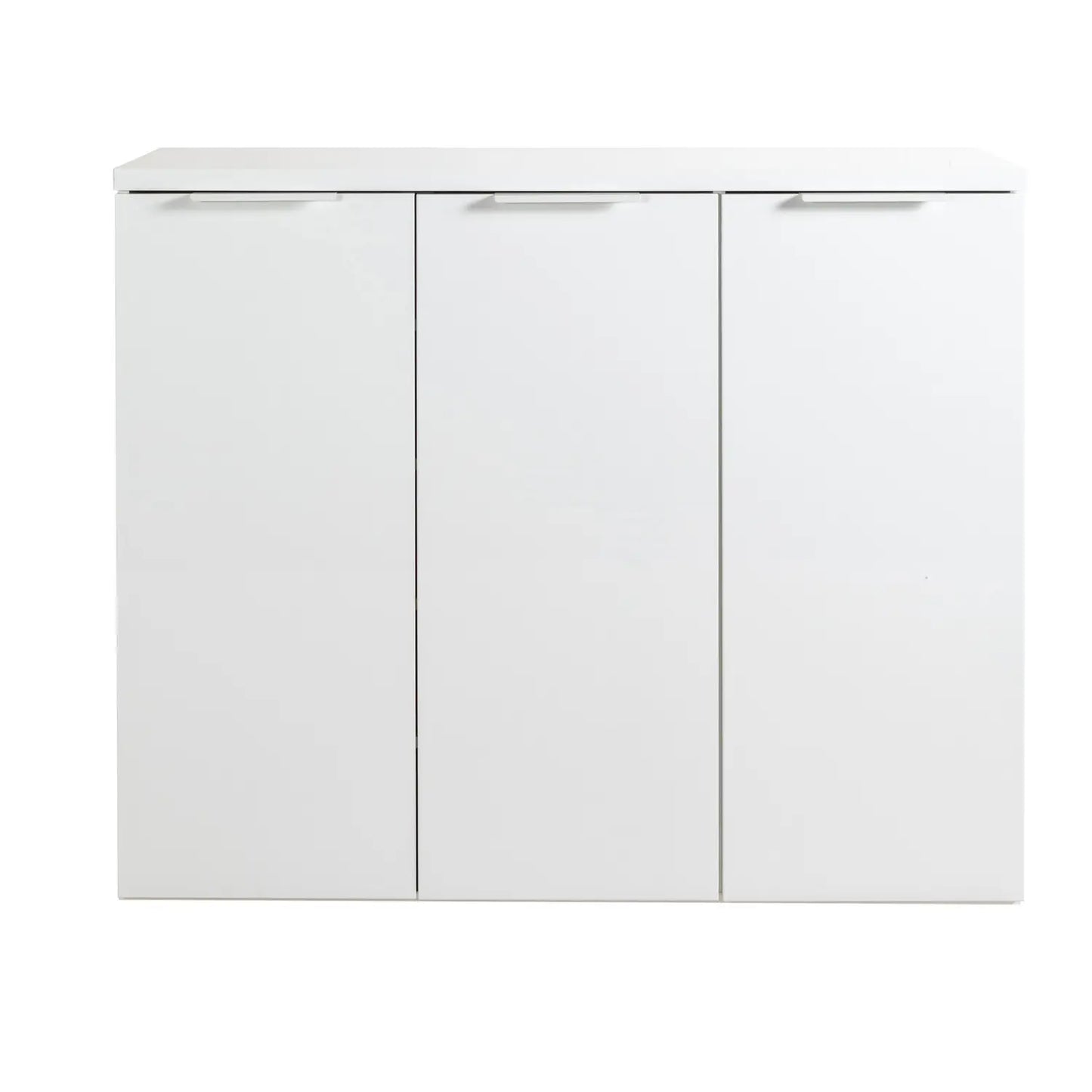 Mundi storage unit 3 doors lacquered white cm 120x35x102,30h composad