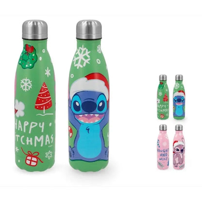 Bottiglia termica in acciaio inox Stitch Natale 0.5 L - 1 pezzo assortito