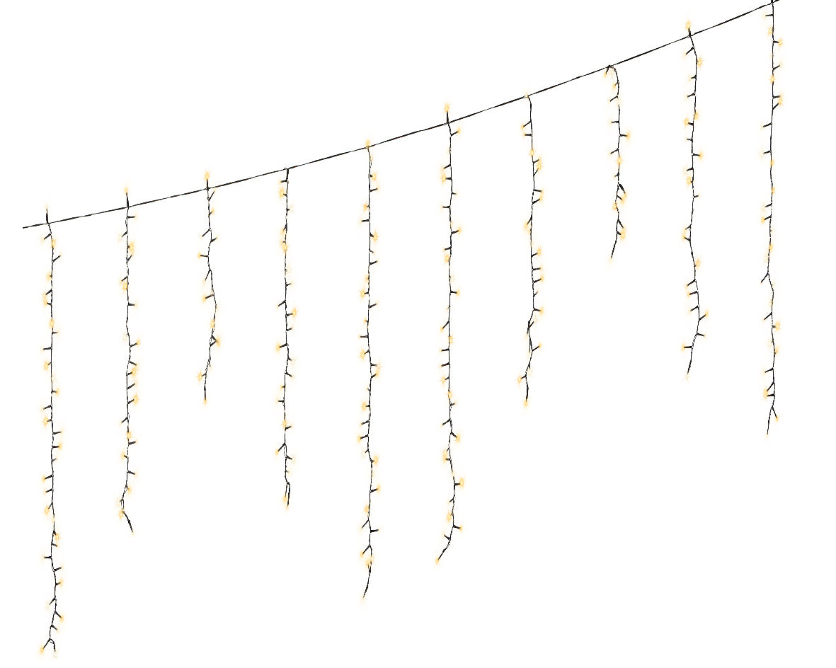 ICICLE LED chain 256 lights 375x60 cm
