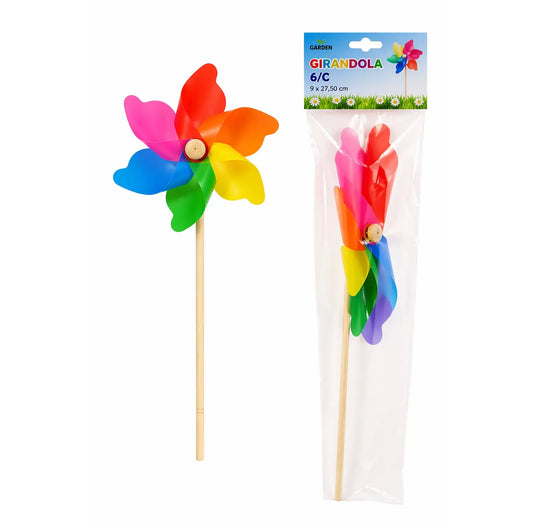 Molinete 9x27,5 cm colores surtidos