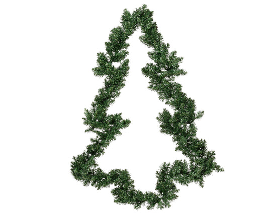 Green ghirland for door h. 90cm x 70cm