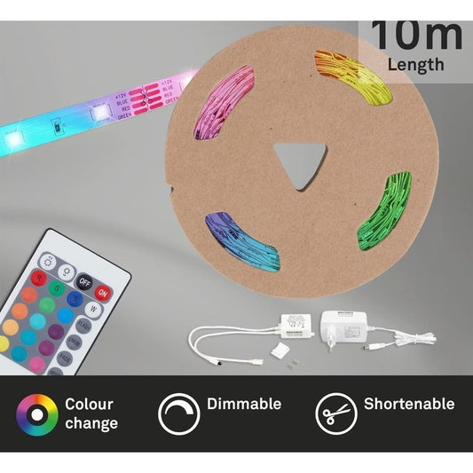 Briloner tira led superline RGB 10 metros 24w IP44