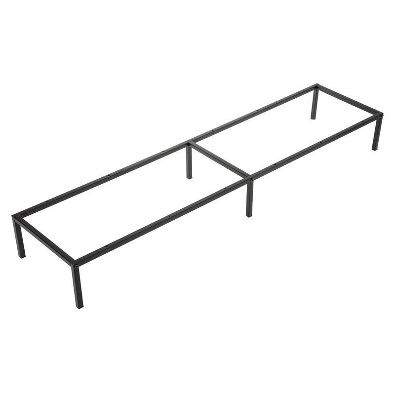 Metal base 134x29x15 cm
