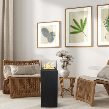 Camino a bioetanolo da terra Ischia Nero 40x40x115