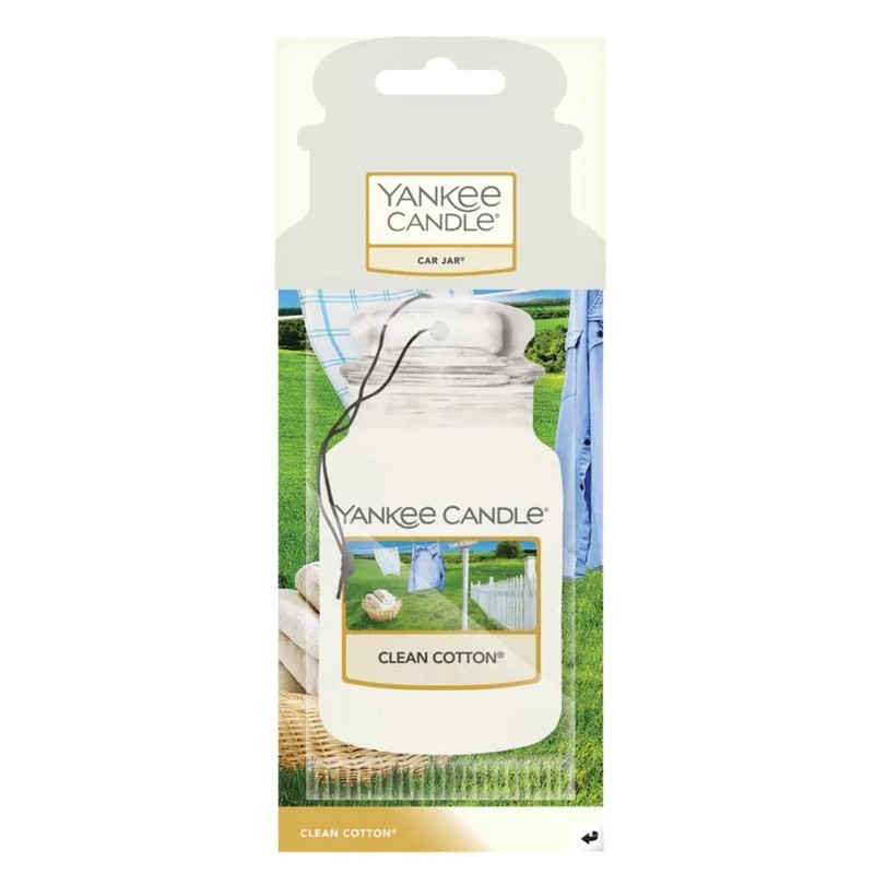 Yankee Clean Cotton Auto-Lufterfrischer 14 g