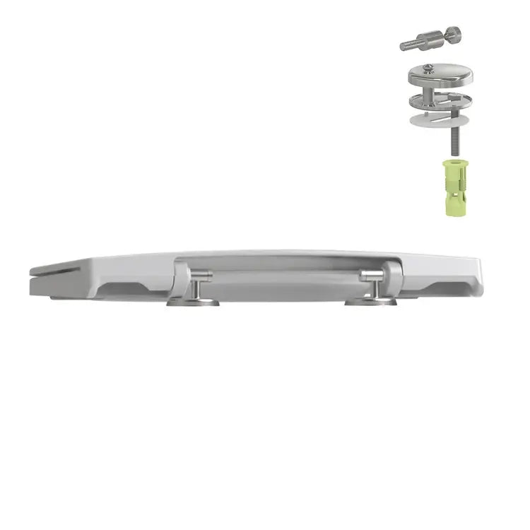 Sedile WC Queen bianco in termoindurente H050 regolabile