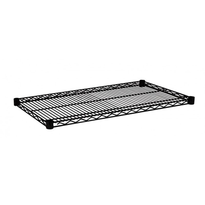 Piano Cromo Lux rettangolare cm 45x120 nero