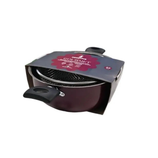24 cm Gourmet fryer in stainless steel