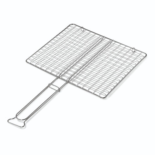 Parrilla de malla de acero de 35x40 cm sin pies.