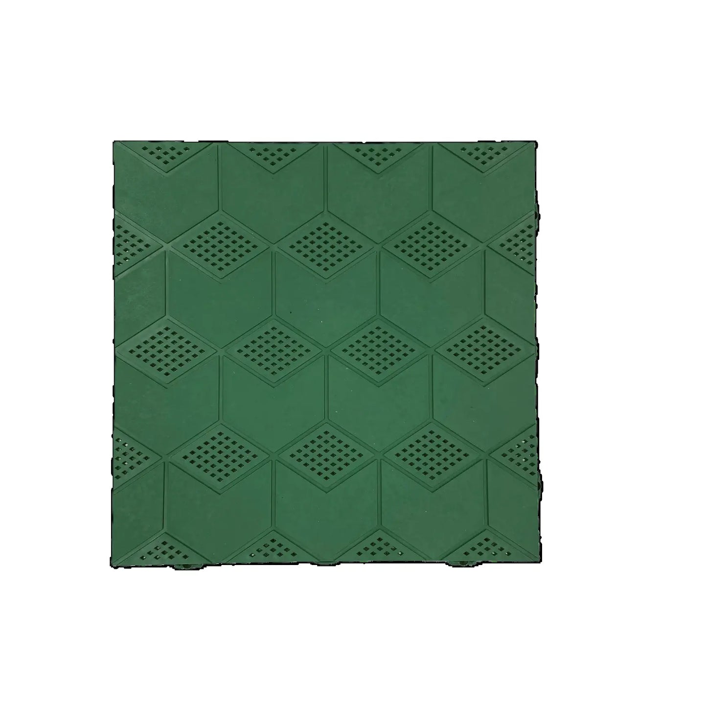 Piastrella snap design verde 38x38