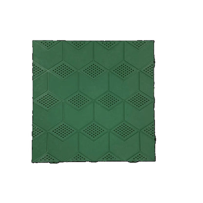 Piastrella snap design verde 38x38