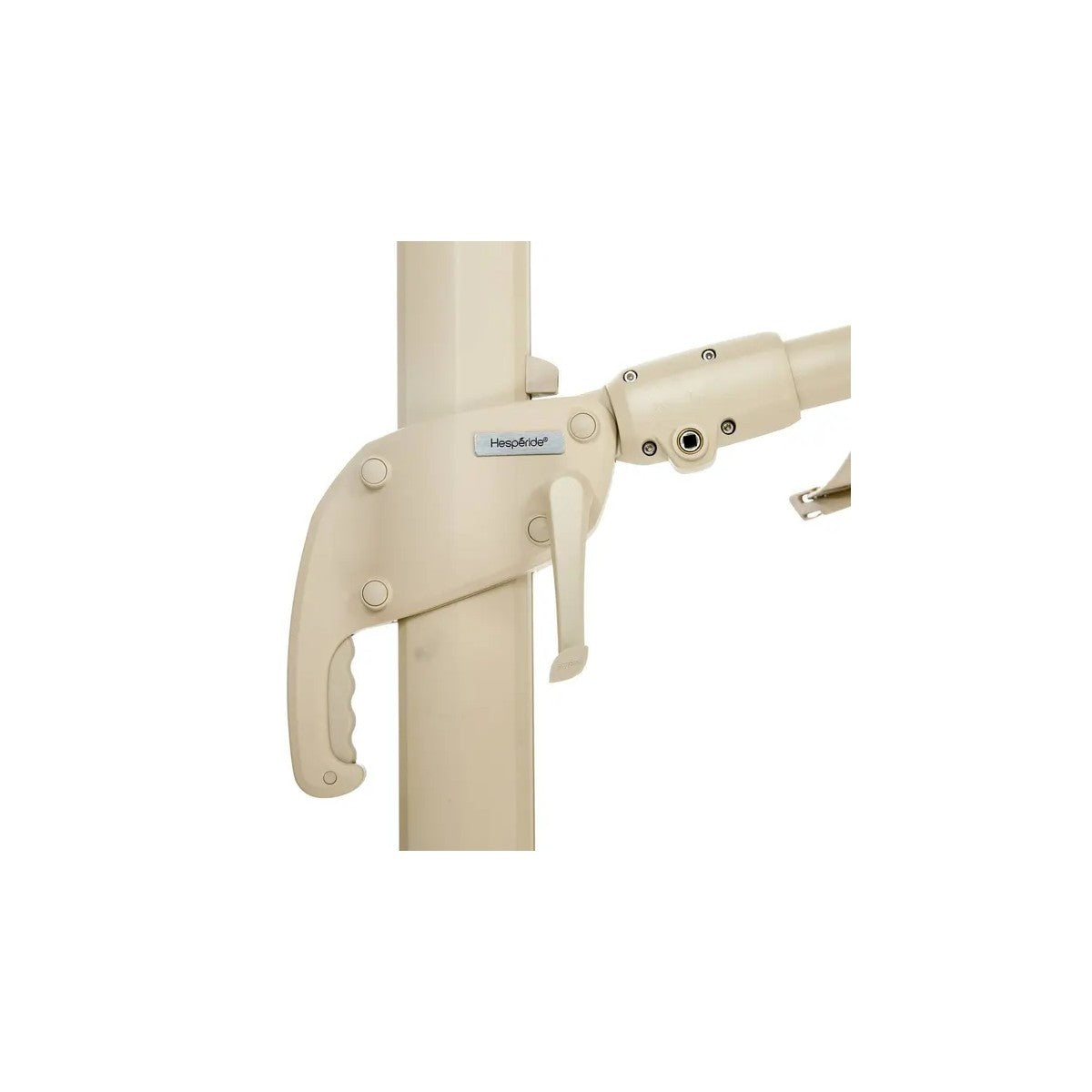 Ombrellone Melhia reversibile 3x4 m clay/lino