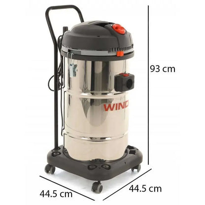 Aspirapolvere e aspiraliquidi professionale Lavor Windy 265 IF 2400W - cm 44.5x44.5x93h
