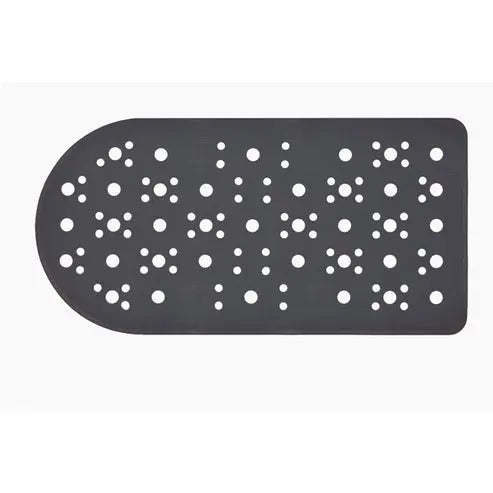 Tappeto vasca Bus grigio antiscivolo con ventose 36 × 72 cm