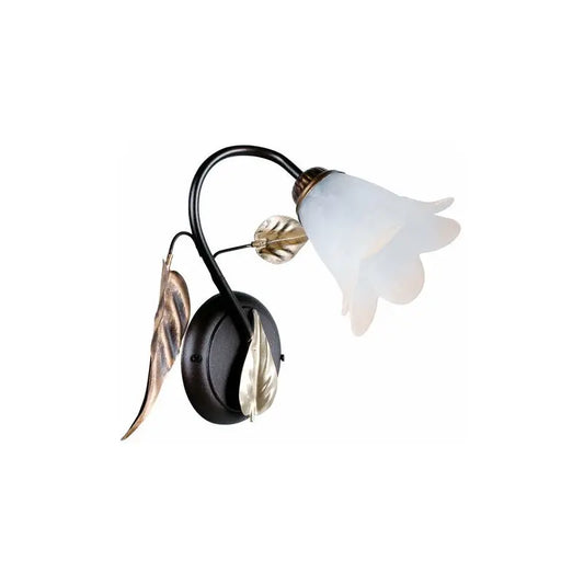 Giulia applique 1 luce marrone