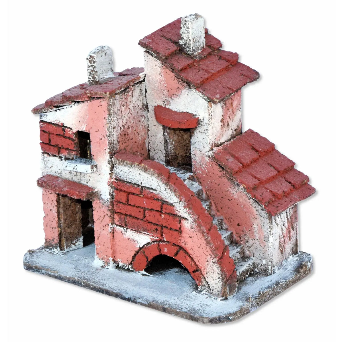 Casetta decorativa per presepe 14 × 10 × H14 cm