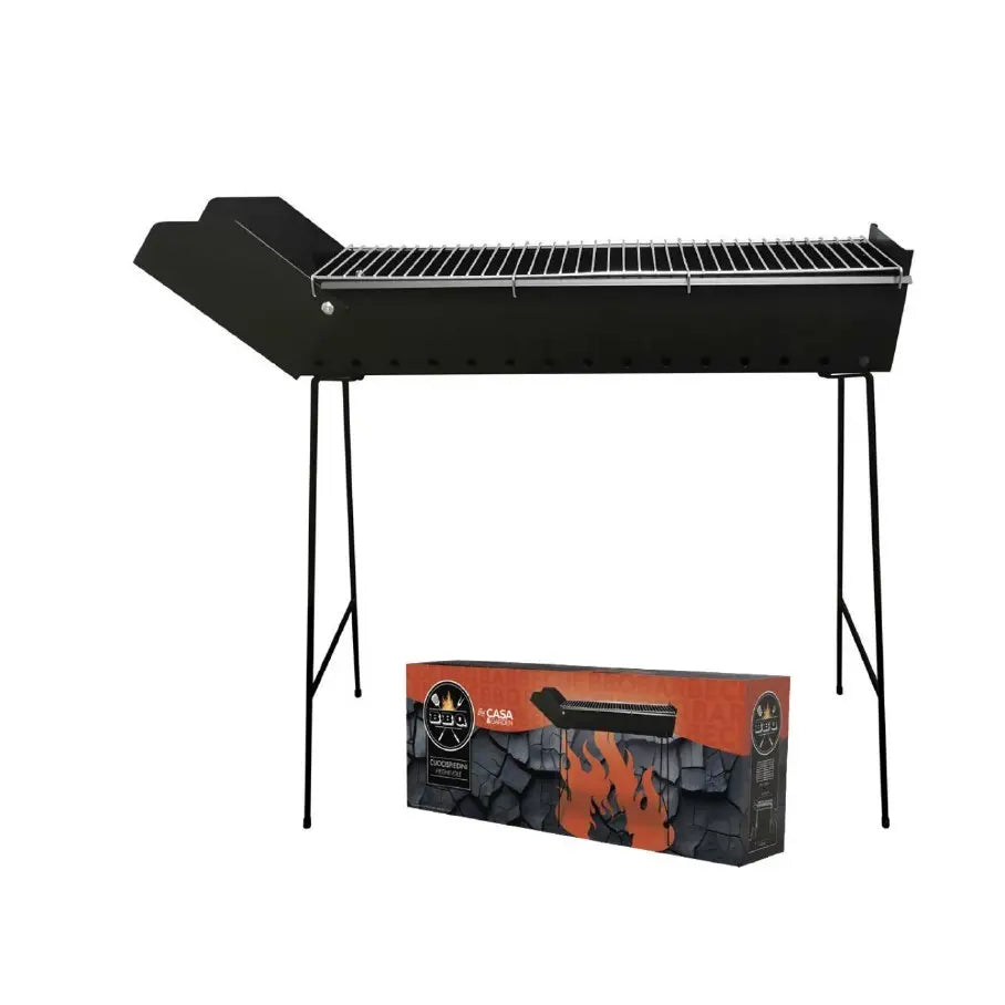 Cocedor de brochetas para barbacoa 66x62h cm