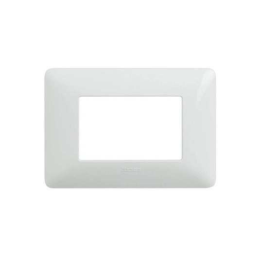 Placca 3 moduli matix bianco