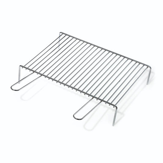 Parrilla de 750 cm 50x35 en acero cromado y varilla pesada
