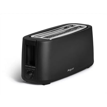 Tostadora doble larga negra 1400W