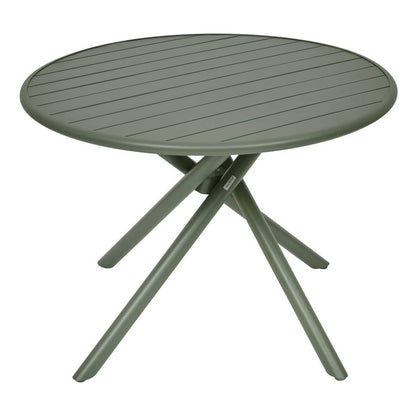 Nebullia 4-Sitzer-Gartentisch Ø 105 x75h Lorbeergrün