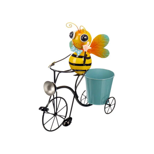 Portamacetas bicicleta abeja 13x31,5x35h cm