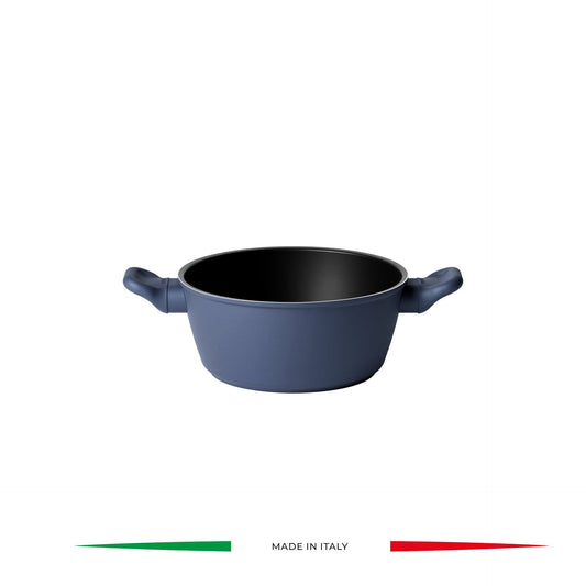 Cook&color saucepan Ø24 cm in navy blue