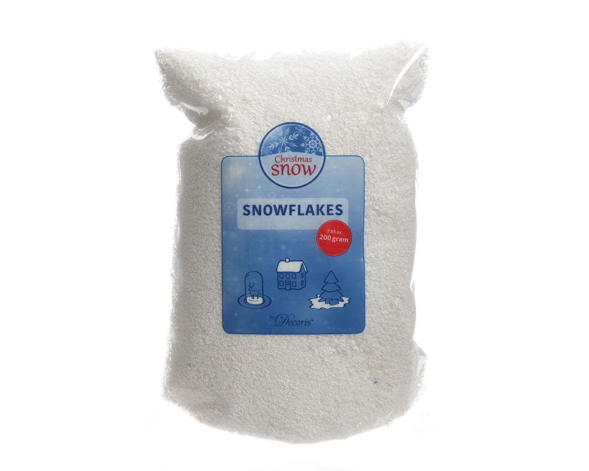 White snowflake 24x18x3 cm