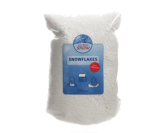 White snowflake 24x18x3 cm