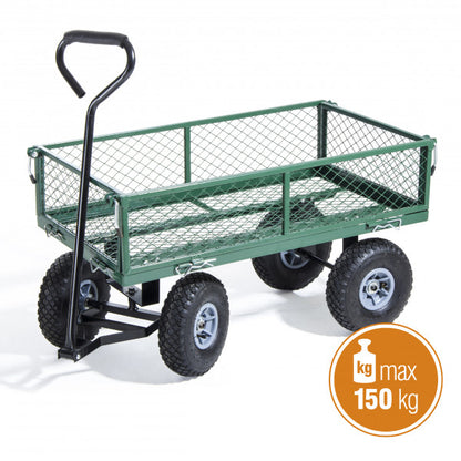 Allzweck-Mehrzweckwagen aus lackiertem Metall, 90 x 50 x 52,5 cm