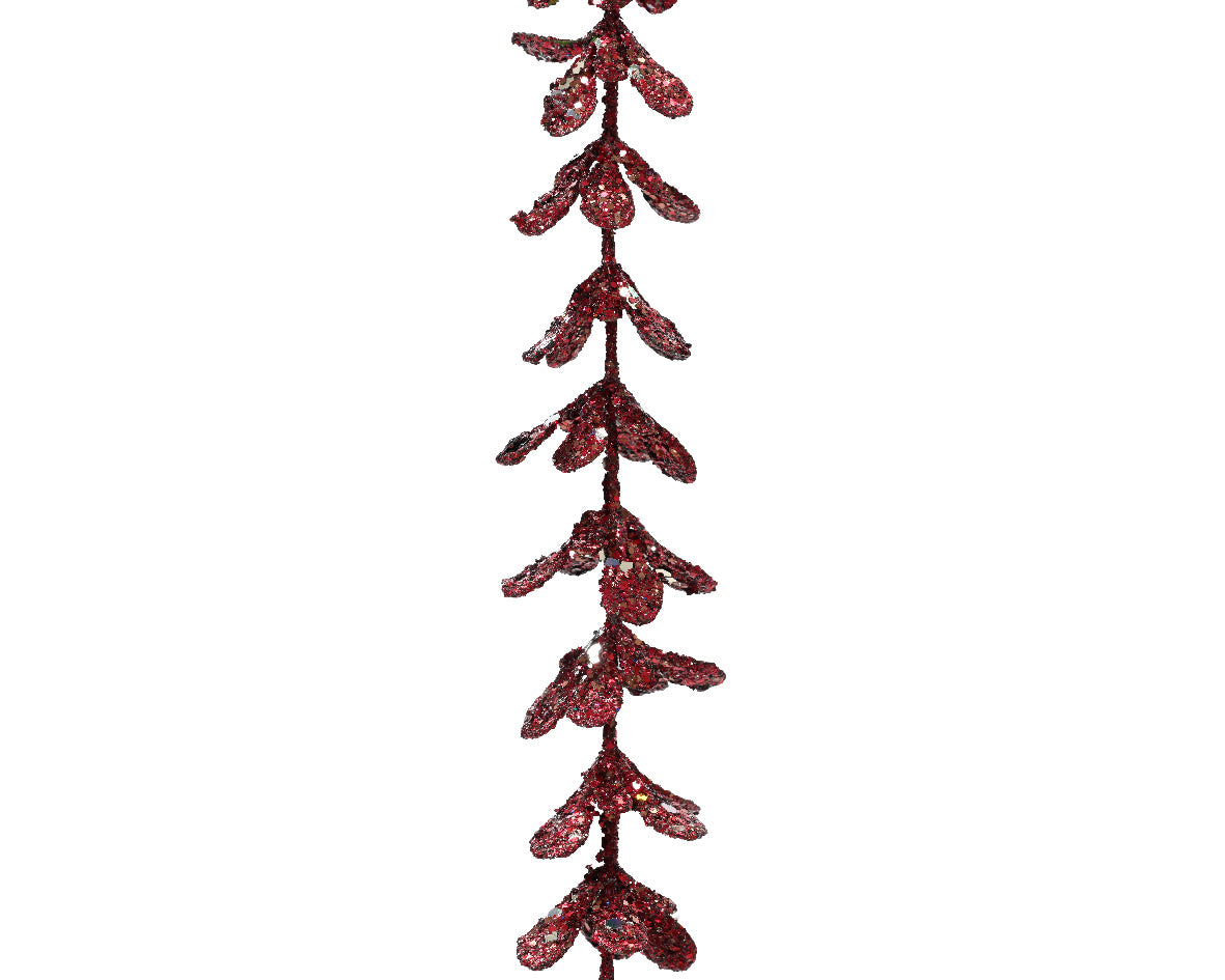 3x3x150 cm ox blood fishing wire garland