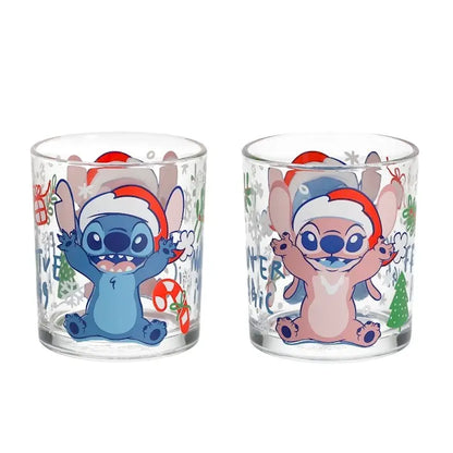 Bicchiere in vetro Stitch Natale 2026 25 cl - 1 bicchiere