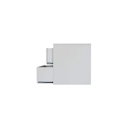 Cassettiera in Legno Bianco per Interno H.50xL.86,5xP.45 cm
