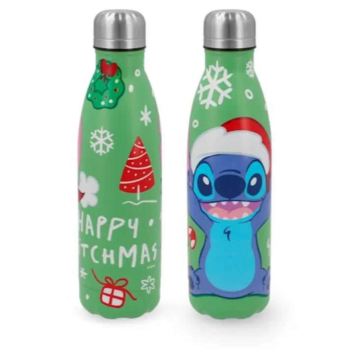 Bottiglia termica in acciaio inox Stitch Natale 0.5 L - 1 pezzo assortito