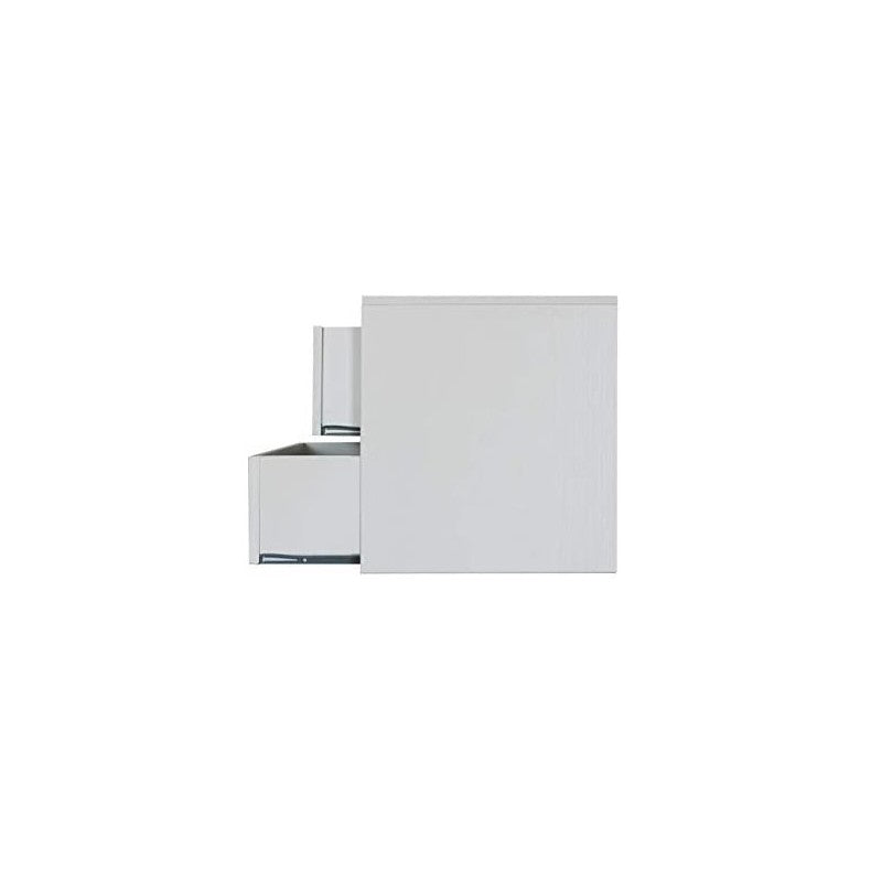 Cassettiera in Legno Bianco per Interno H.50xL.86,5xP.45 cm
