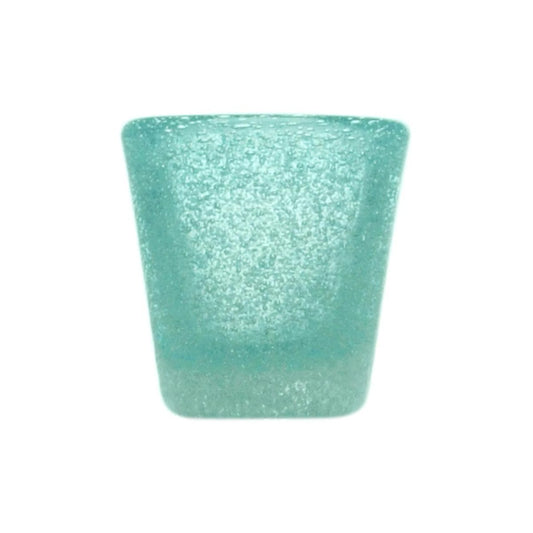Original memento turquoise shot glass in blown glass 0.05L